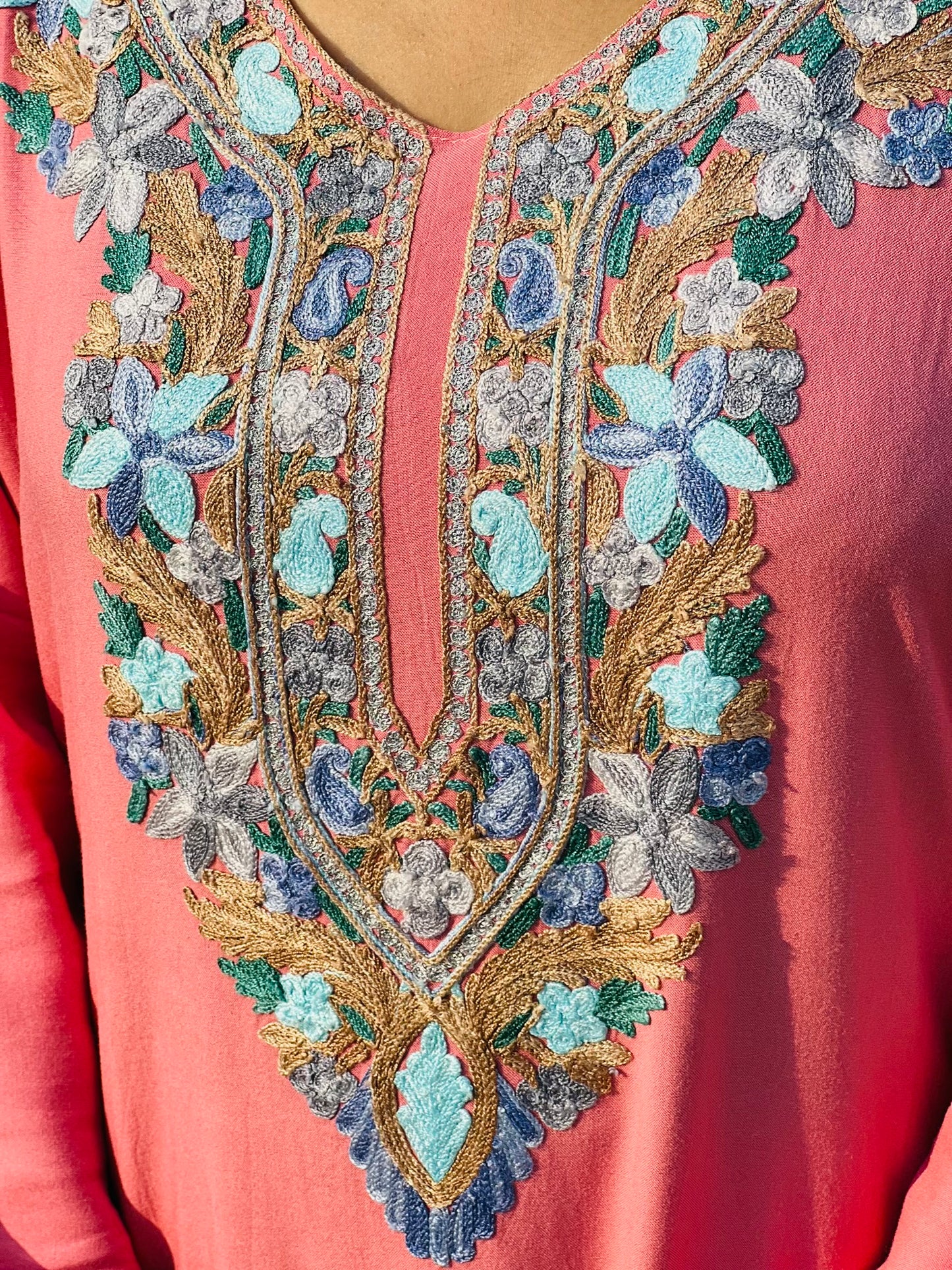 Rose Taupe Rayon Co-ord Set