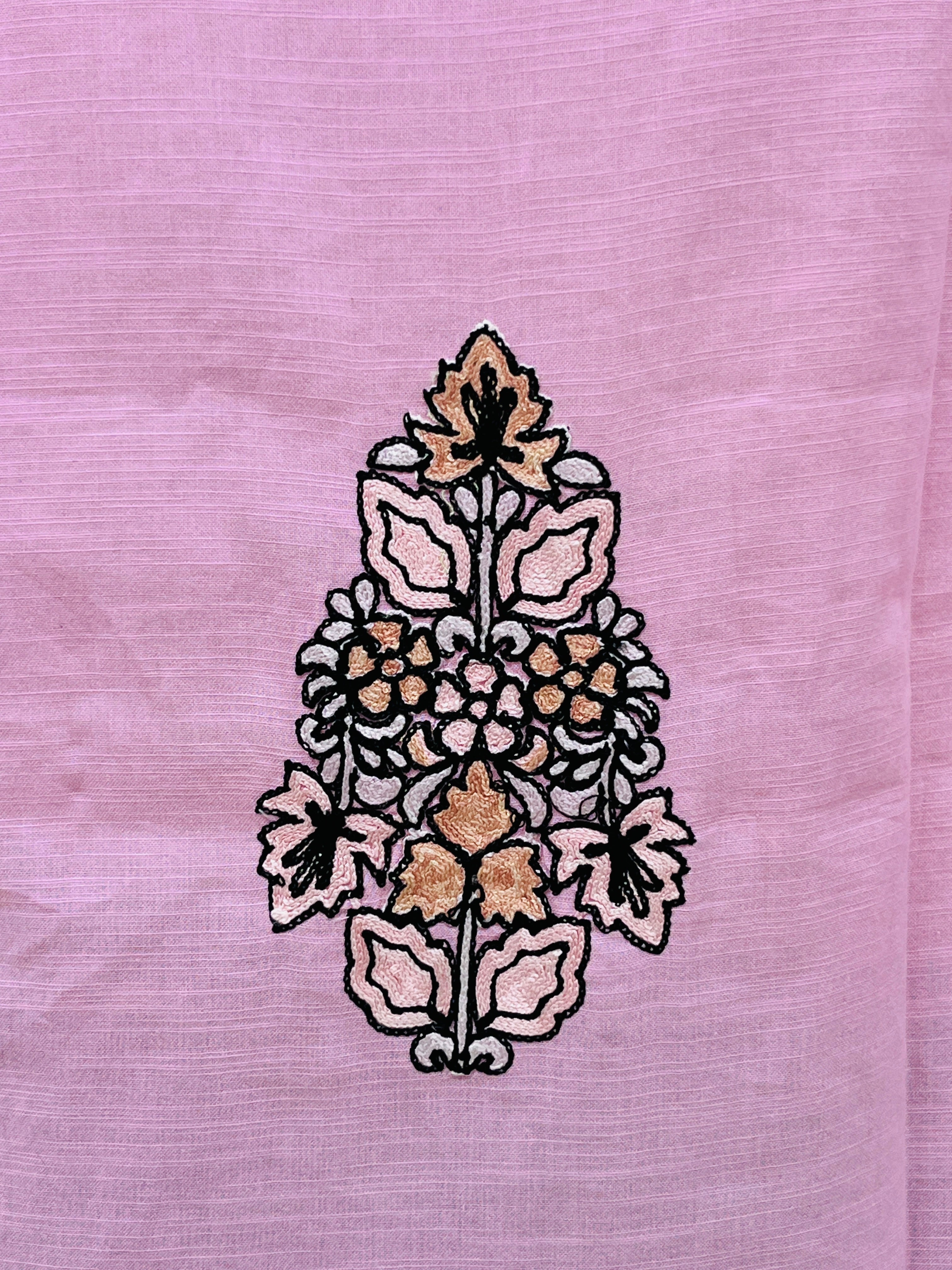 Embroidered Thread Work Cotton Kurti