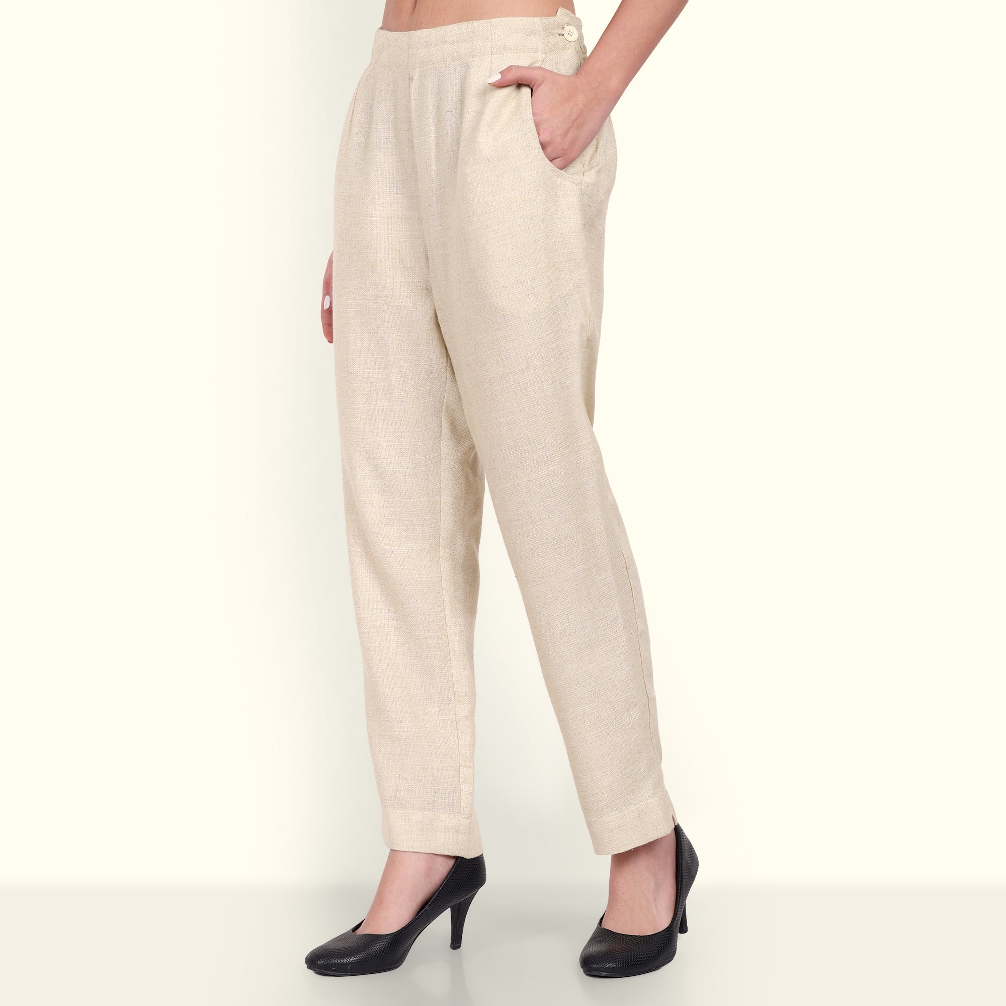 Naariy Khadi Cotton Pants