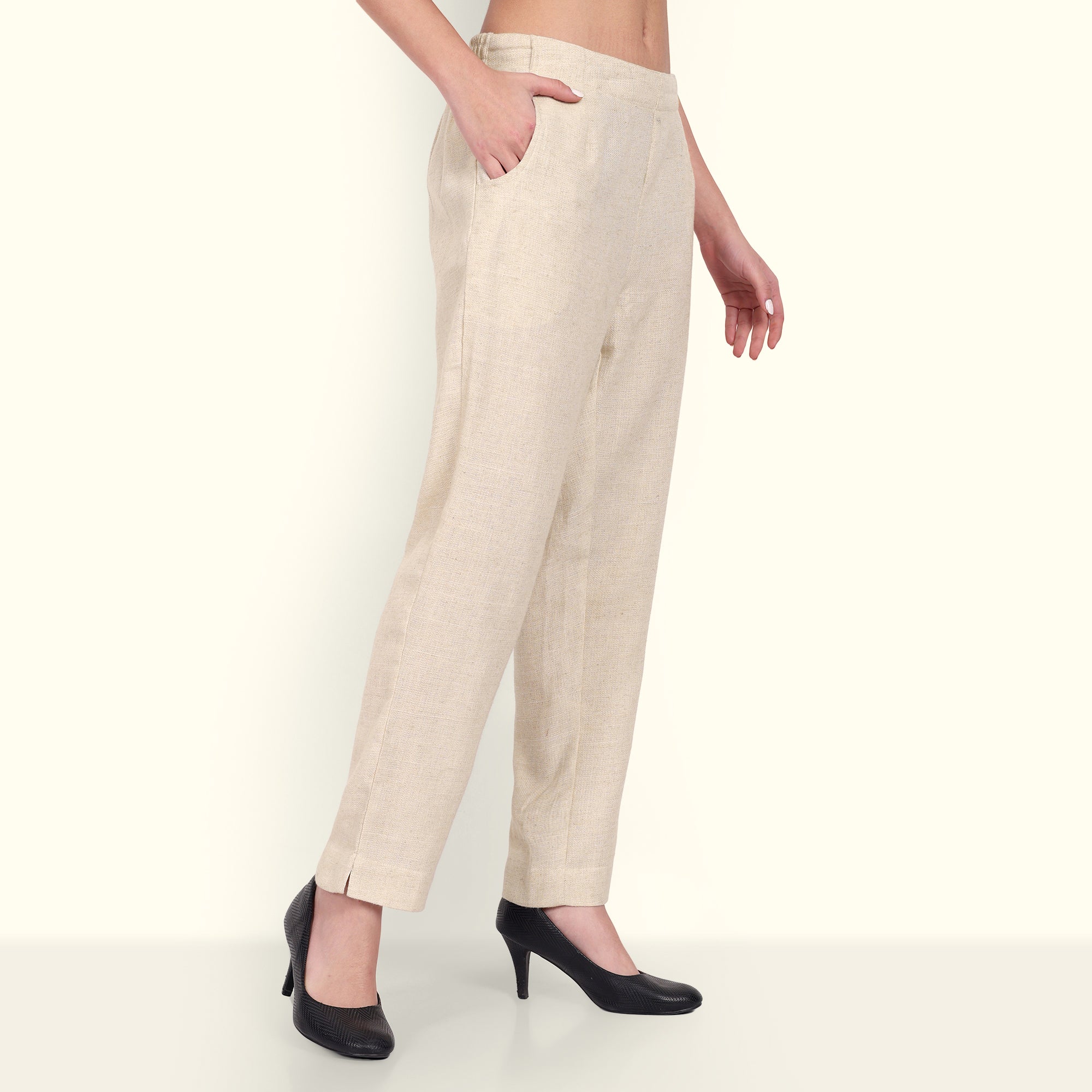 Naariy Khadi Cotton Pants