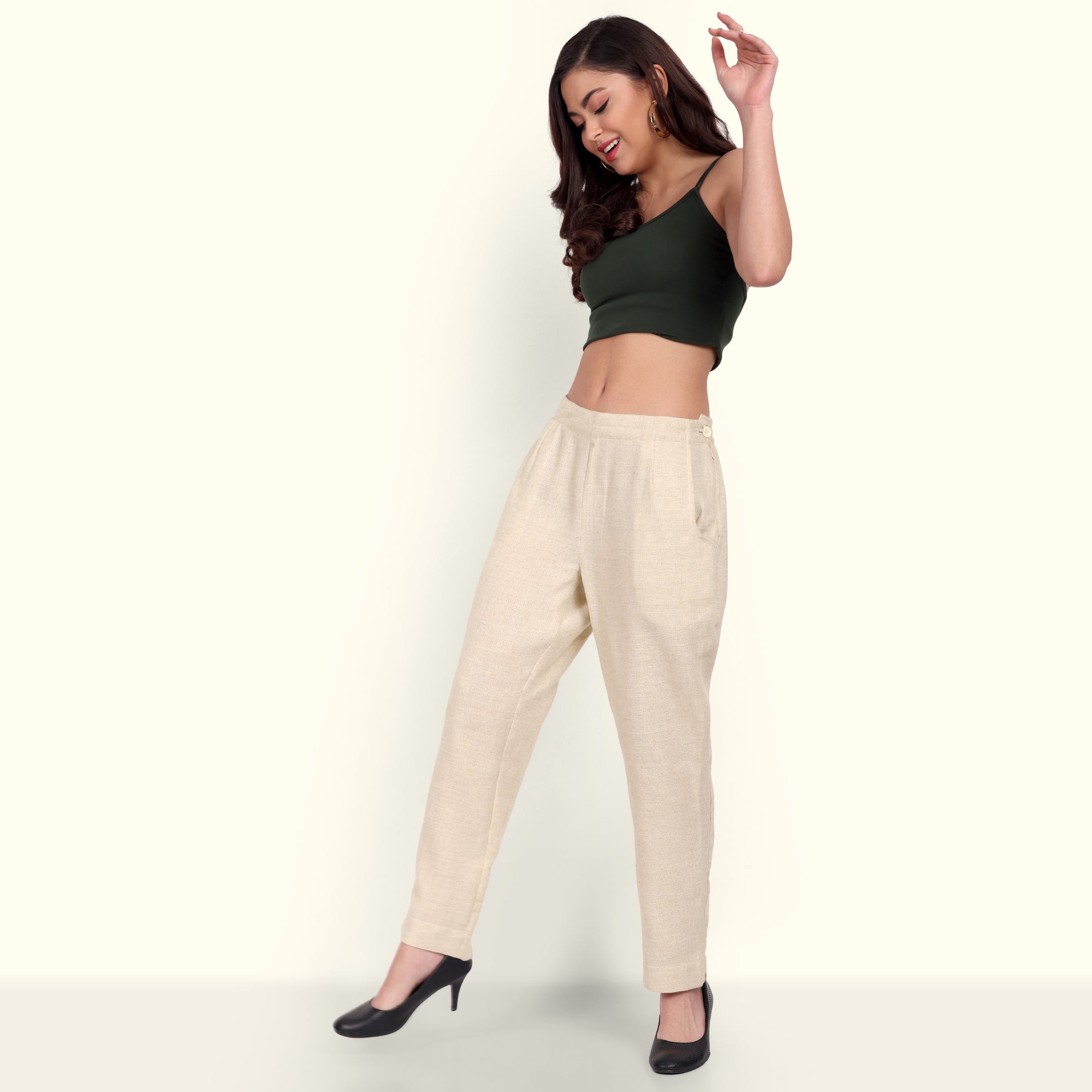 Naariy Khadi Cotton Pants